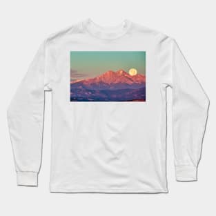 The Moon Turns To Sleep Long Sleeve T-Shirt